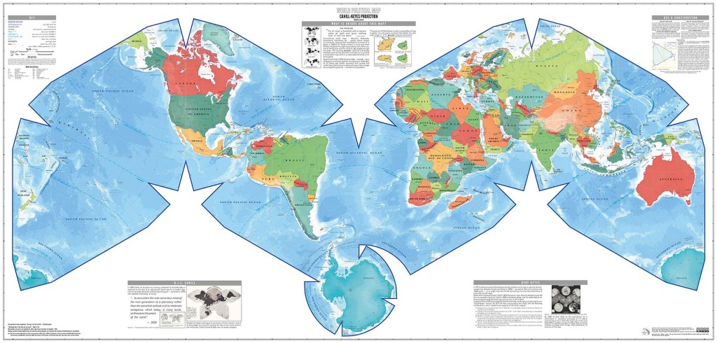 Polyhedral Projections Improve the Accurately of Mapping the Earth on a ...