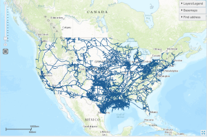 Natural gas pipelines