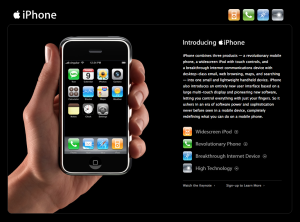 iPhone introduction