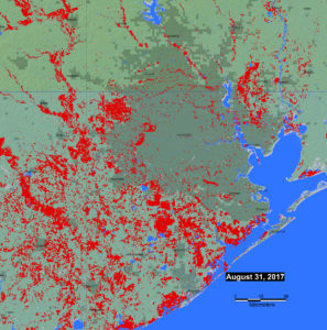 Remote Sensing Shows the Extent of Flooding from Hurricane Harvey and ...