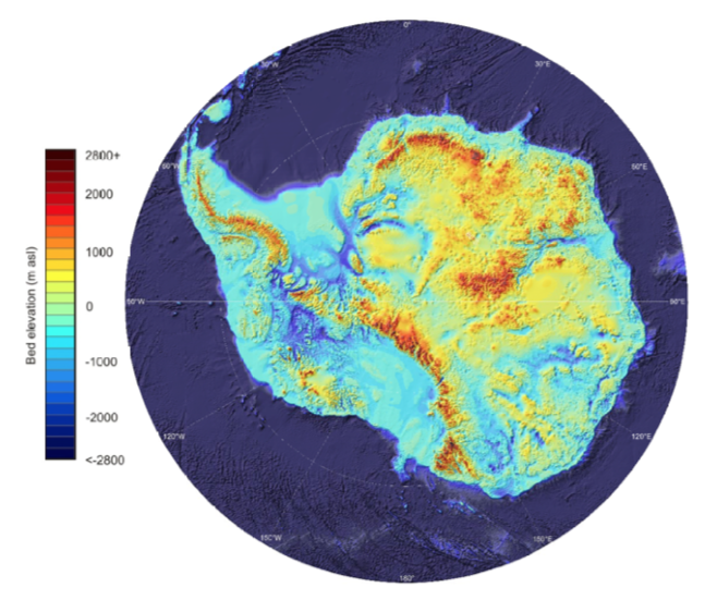 NASA SVS  NASA Research Leads to First Complete Map of Antarctic Ice Flow
