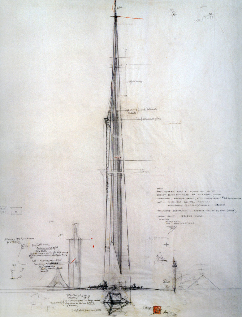 skyscraper sketch