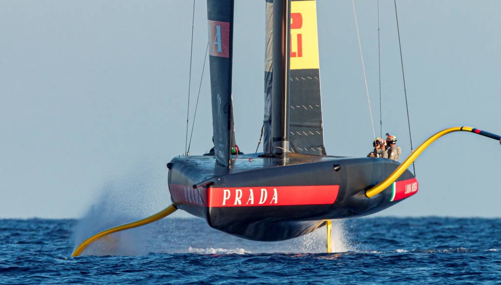 foiling monohull yacht