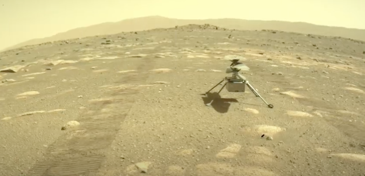 NASA’s Mars Helicopter Ingenuity Is The First Aircraft To Fly On Mars ...